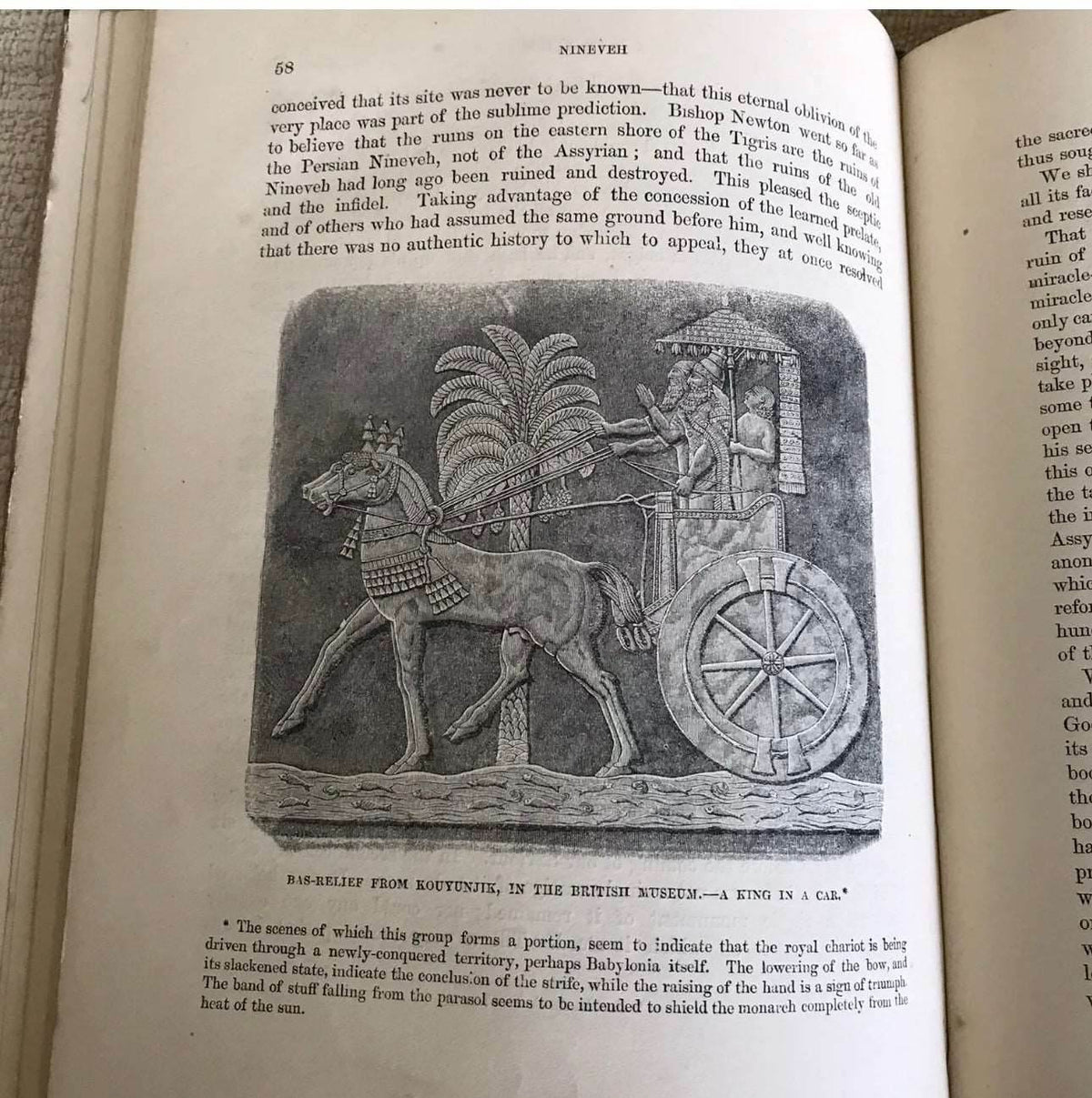 1855 Nineveh & Its Ruins: The History Of The Great City - Rev Robert Ferguson - Honeyburn Books (UK)