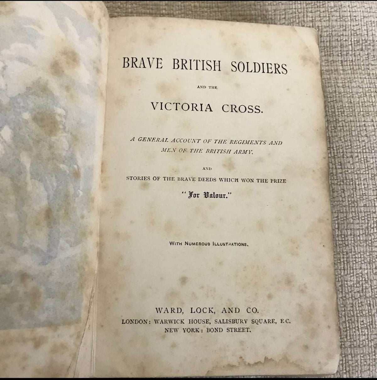 1863c Brave British Soldiers & The Victoria Cross (Ward, Lock & Co) - Honeyburn Books (UK)