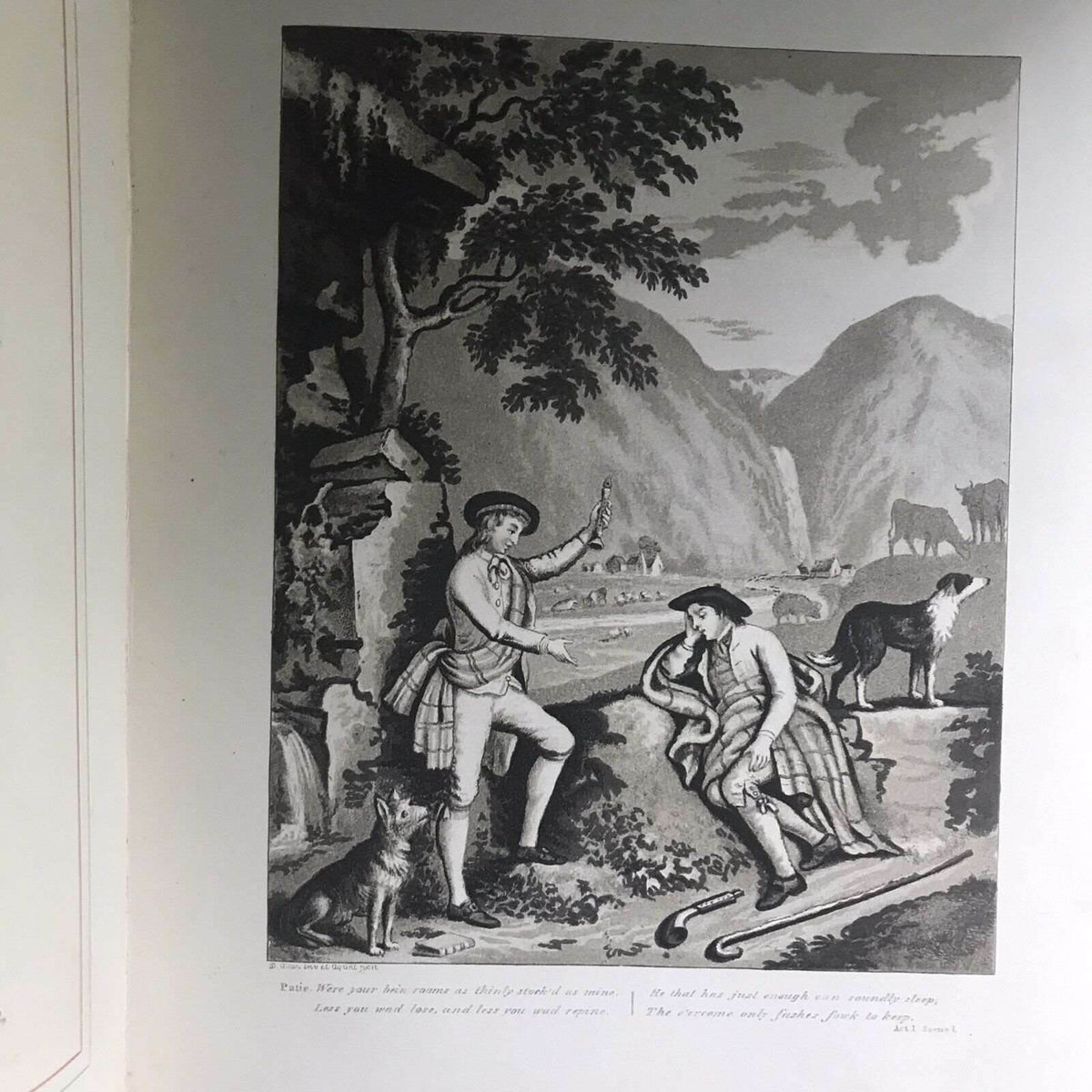 1880*1st* The Gentle Shepherd - Allan Ramsay(David Allan engravs) Johnston. Pub - Honeyburn Books (UK)