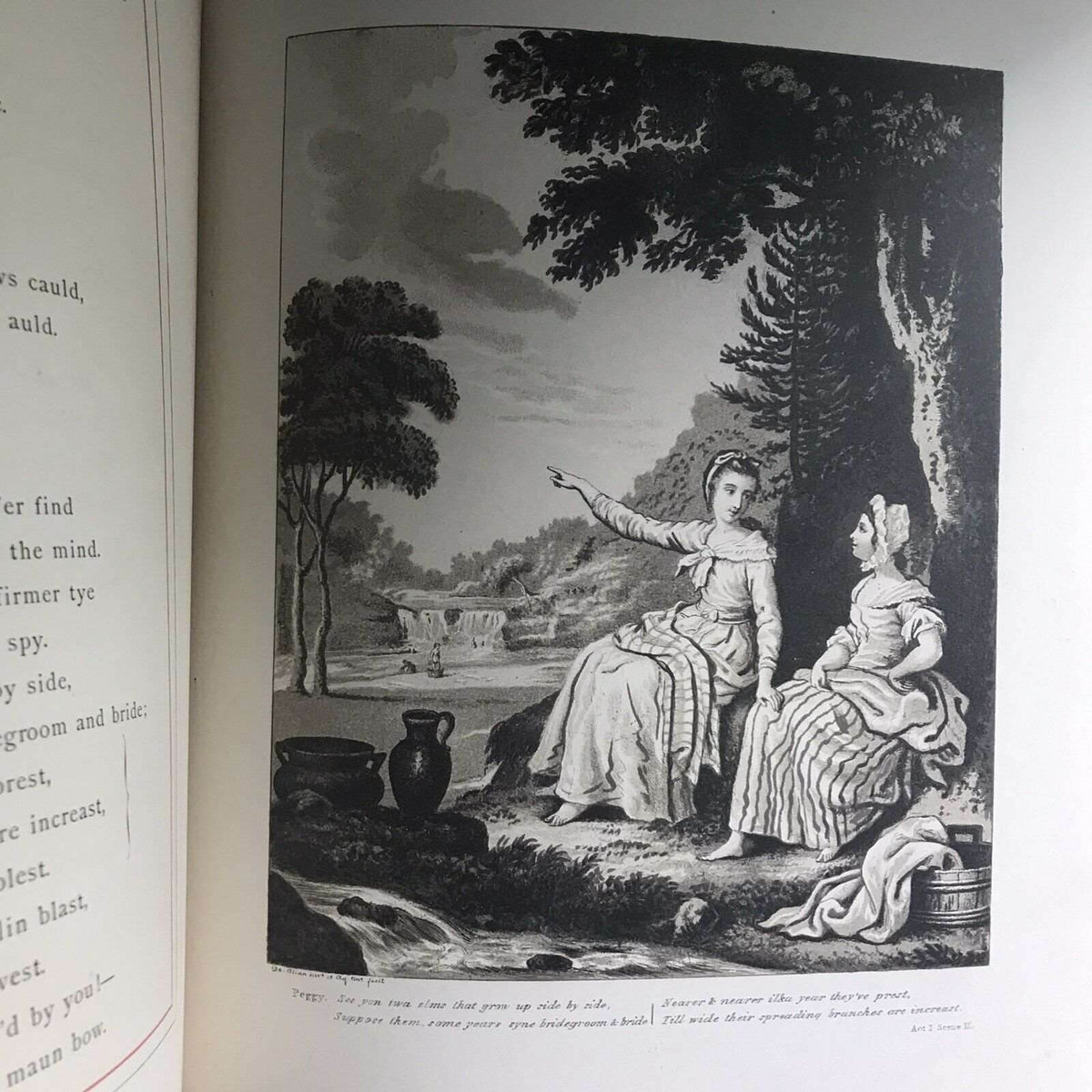 1880*1st* The Gentle Shepherd - Allan Ramsay(David Allan engravs) Johnston. Pub - Honeyburn Books (UK)