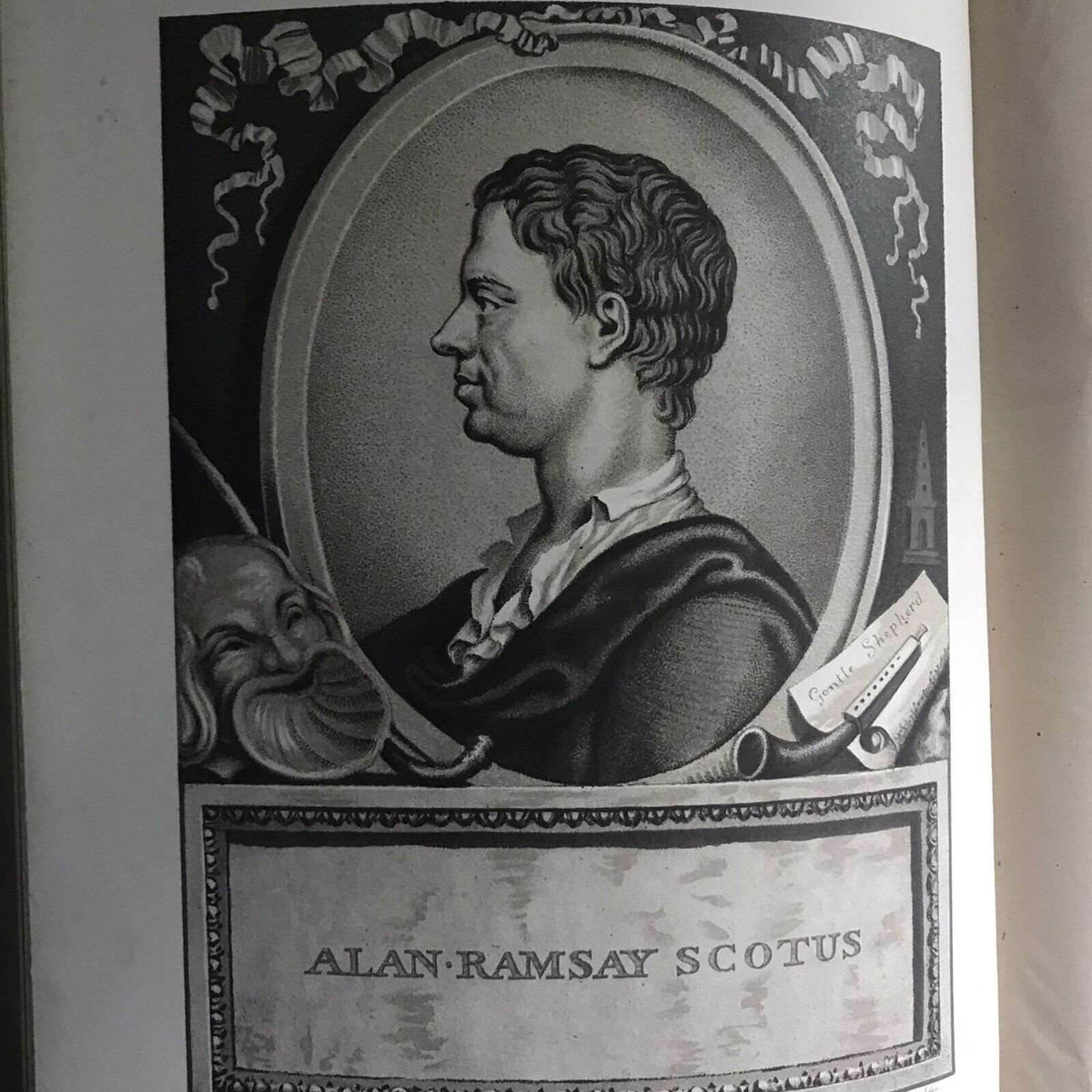 1880*1st* The Gentle Shepherd - Allan Ramsay(David Allan engravs) Johnston. Pub - Honeyburn Books (UK)