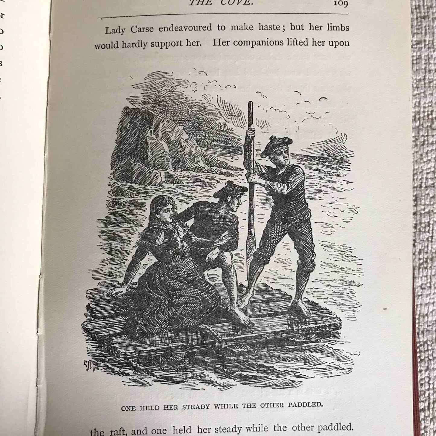 1889 The Billow & The Rock - Harriet Martineau(E. J. Wheeler Illust) Routle - Honeyburn Books (UK)