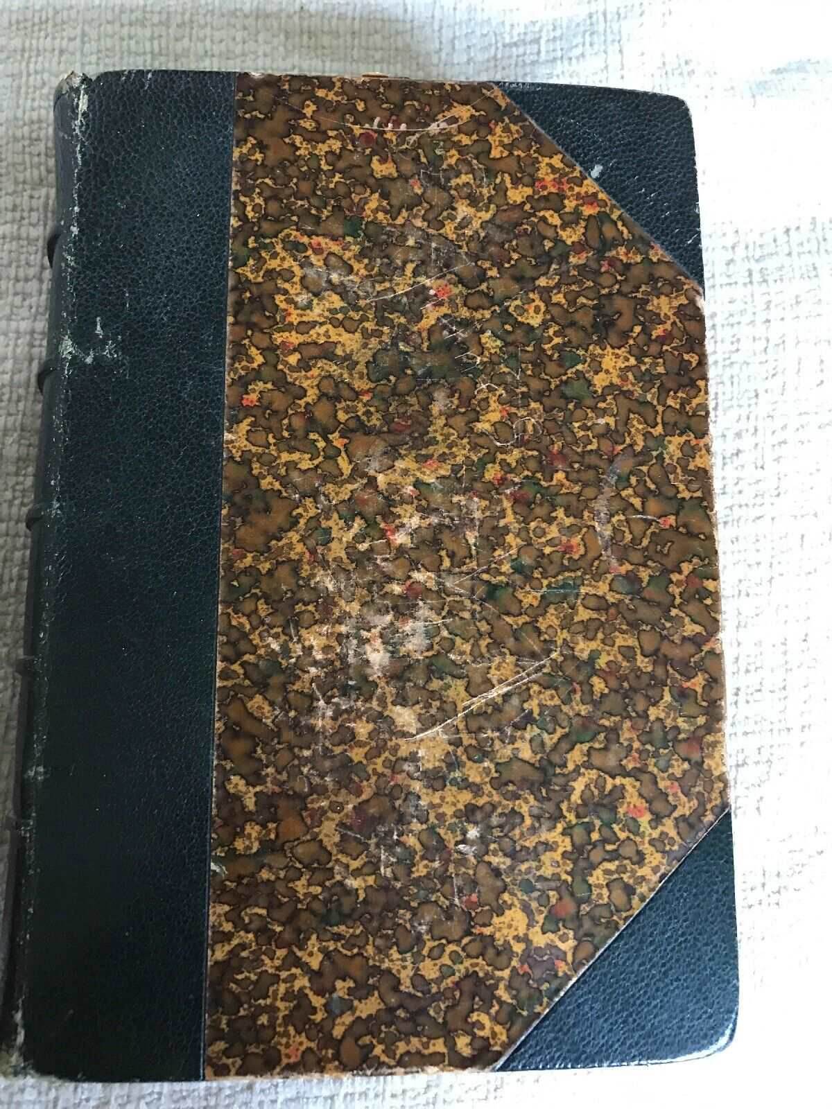 1889 The Works Of Alfred Lord Tennyson (MacMillan)leather - Honeyburn Books (UK)