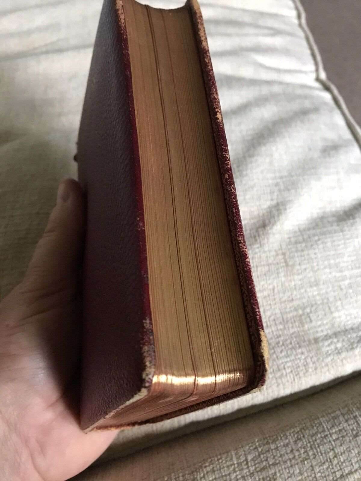 1891 Poems Of Longfellow - W. P. Nimmo, Hay & Mitchell Edinburgh Pub (leather) - Honeyburn Books (UK)