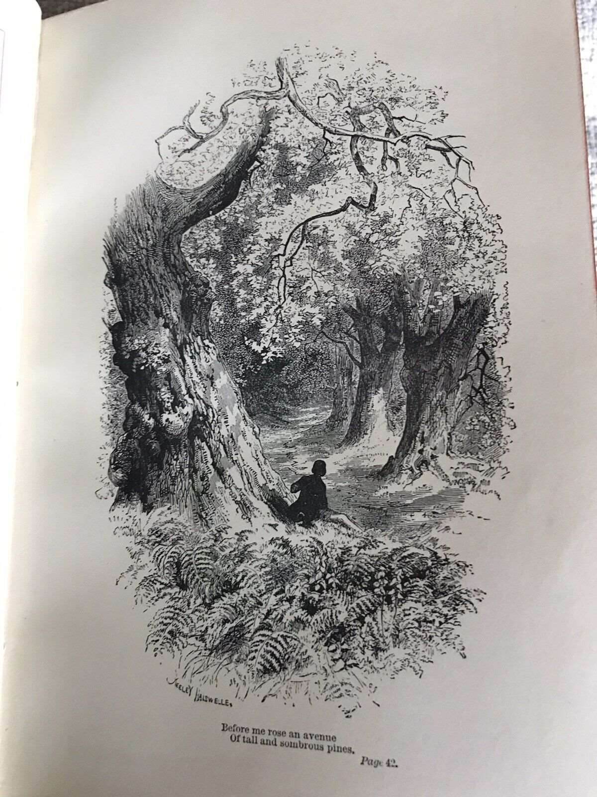 1891 Poems Of Longfellow - W. P. Nimmo, Hay & Mitchell Edinburgh Pub (leather) - Honeyburn Books (UK)