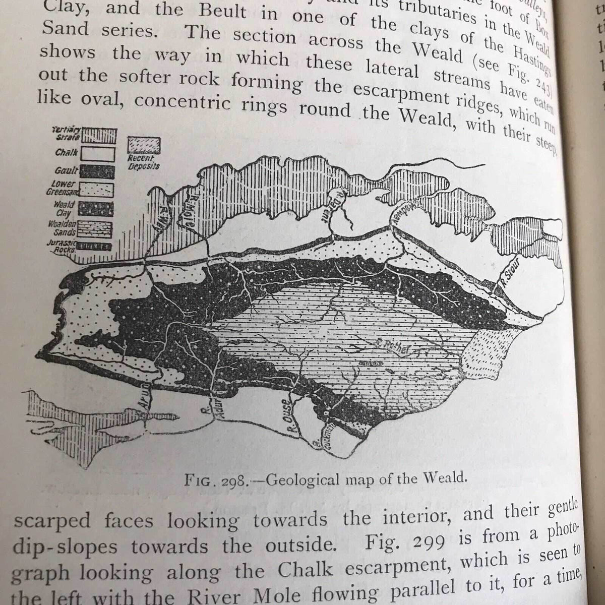 1900 Geology For Beginners - W. W. Watts (MacMillan) 322 Illustration - Honeyburn Books (UK)