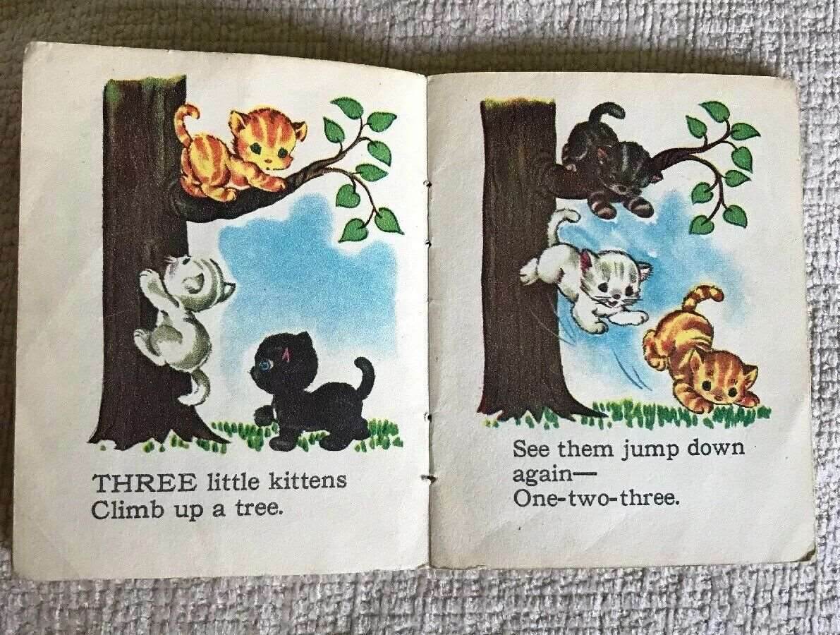 1900’s Animal 123 (Tiny Tales)illust Louise Myers (Raphael Tuck & Sons Ltd) - Honeyburn Books (UK)