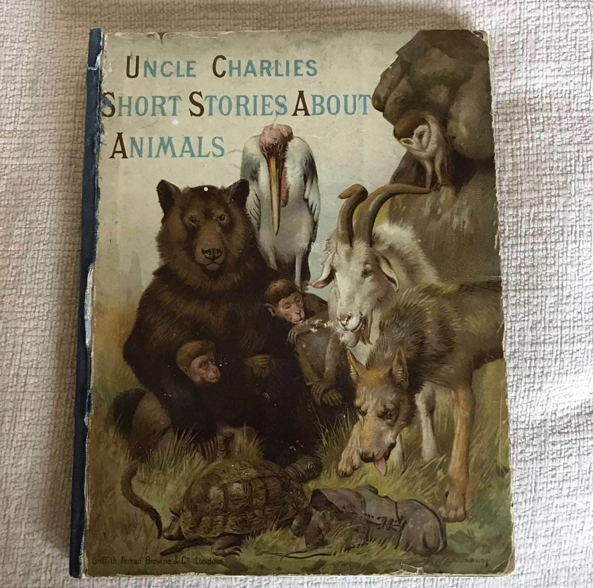 1903*1st* Uncle Charlies Short Stories About Animals - Gertrude Sellon(Harrison) - Honeyburn Books (UK)