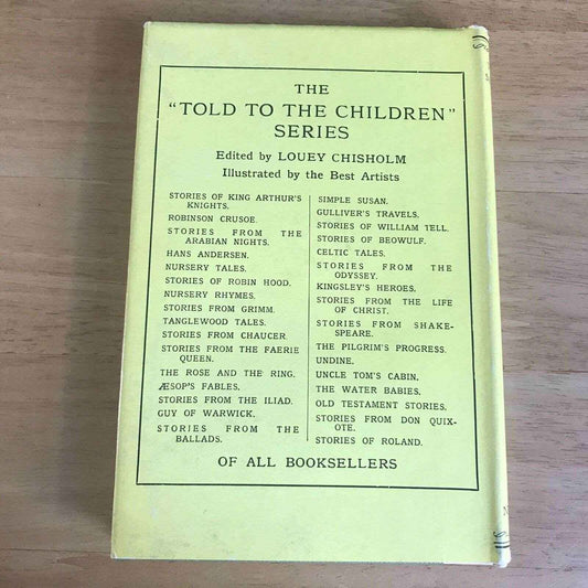 1905 Stories of Robin Hood by H.E. Marshall with A.S. Forrest Illustrations - Nelson Publisher Edition - Honeyburn Books (UK)