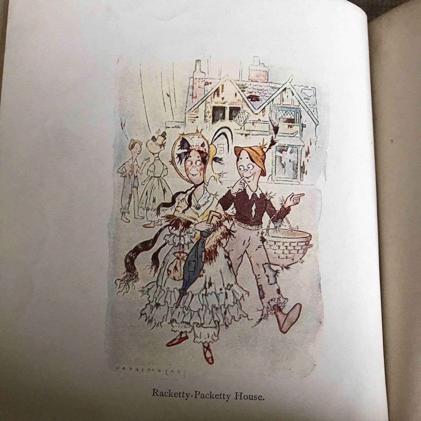 1907 Rackety Packety House By Queen Crosspatch(Frances Hodgson Burnett)Warn - Honeyburn Books (UK)