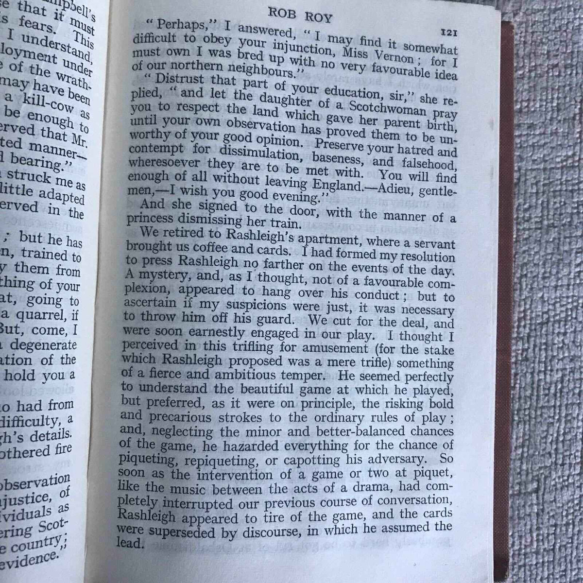 1922 Rob Roy Sir Walter Scott - A Classic Edition by Nelson - Honeyburn Books (UK)