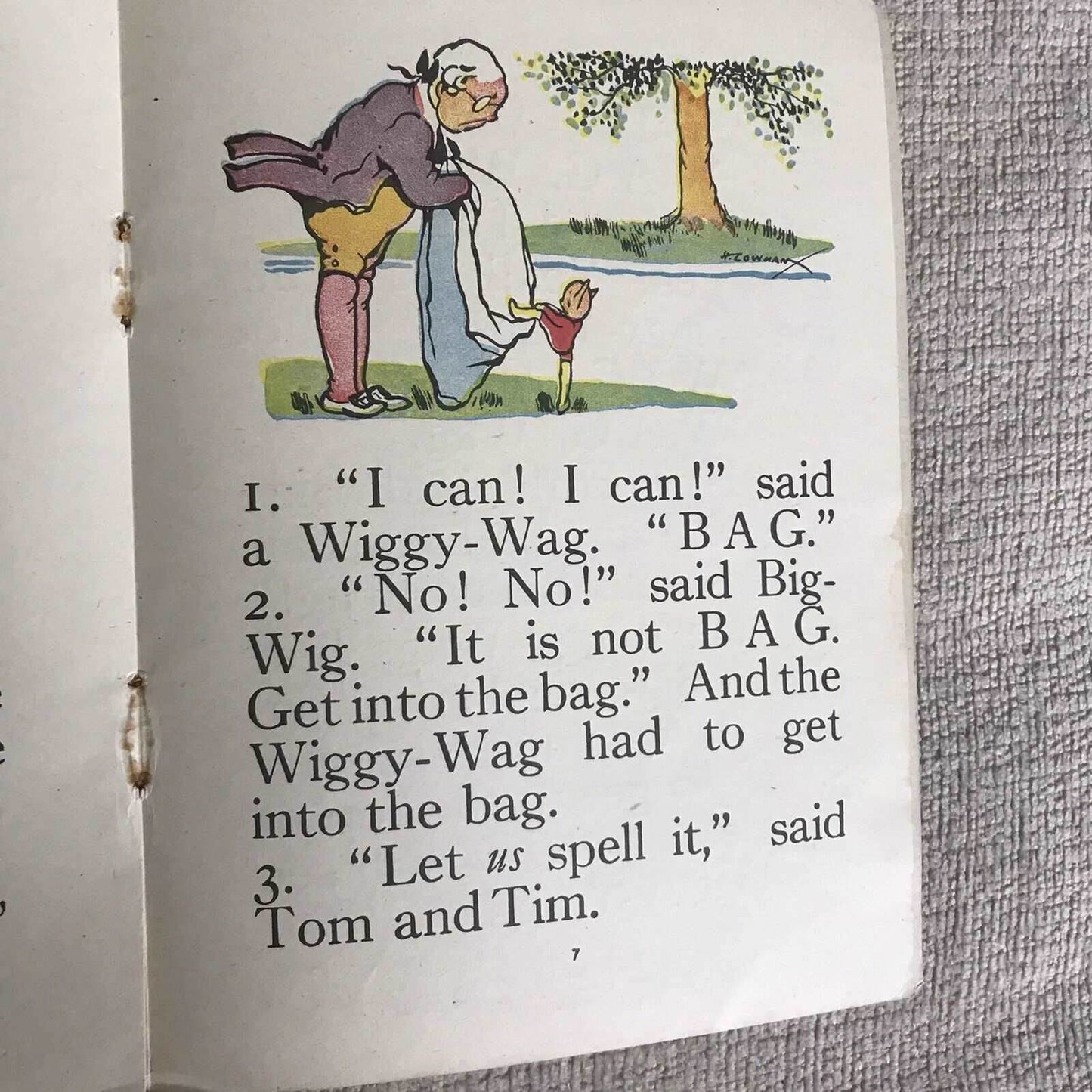 1927 Ring-O-Roses No12 The Wiggy Wags (Hilda Cowham Illust) Cassell - Honeyburn Books (UK)