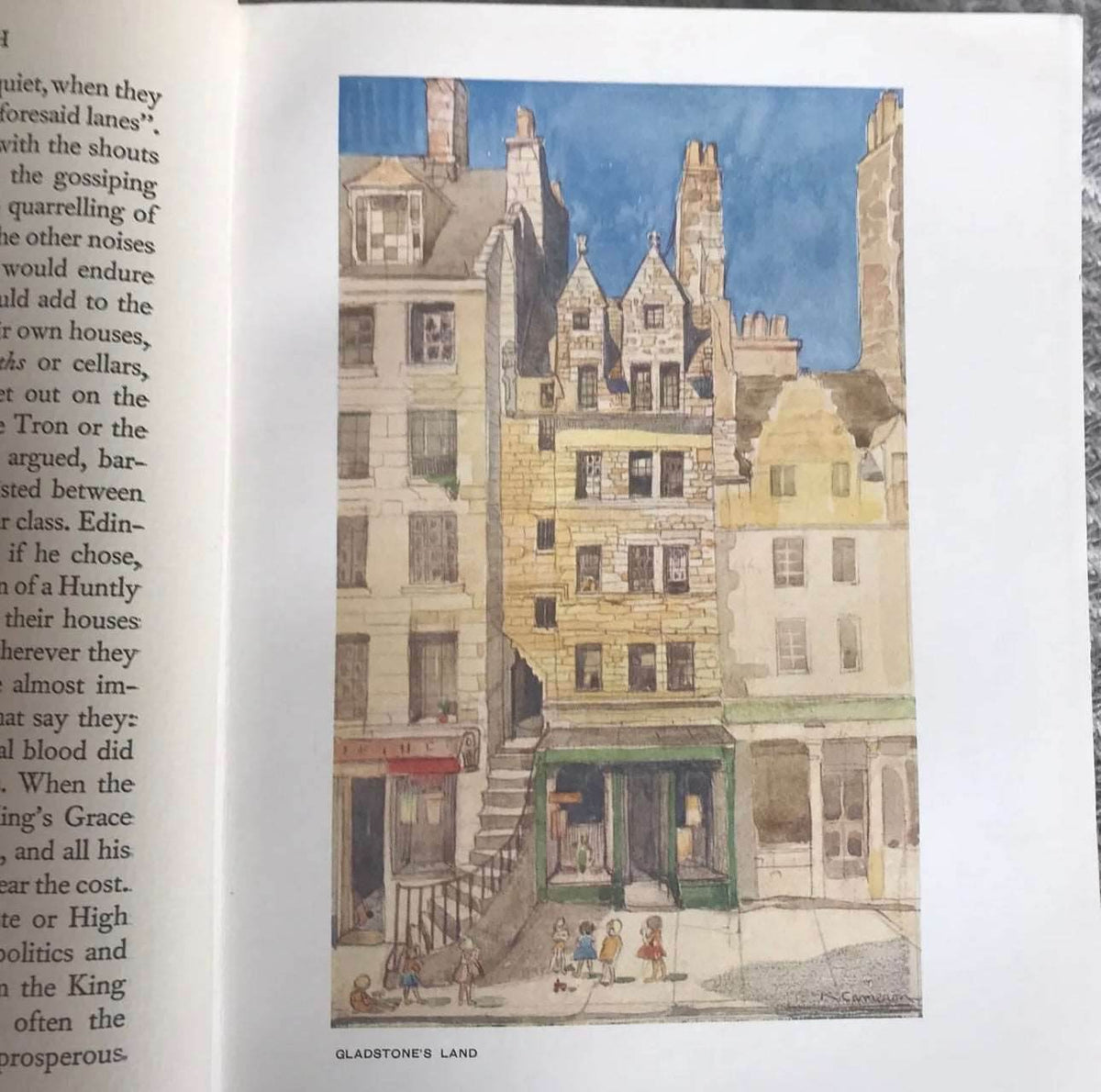 1929*1st* Haunting Edinburgh - Flora Grierson(Katharine Cameron Illust) Bodley Head - Honeyburn Books (UK)