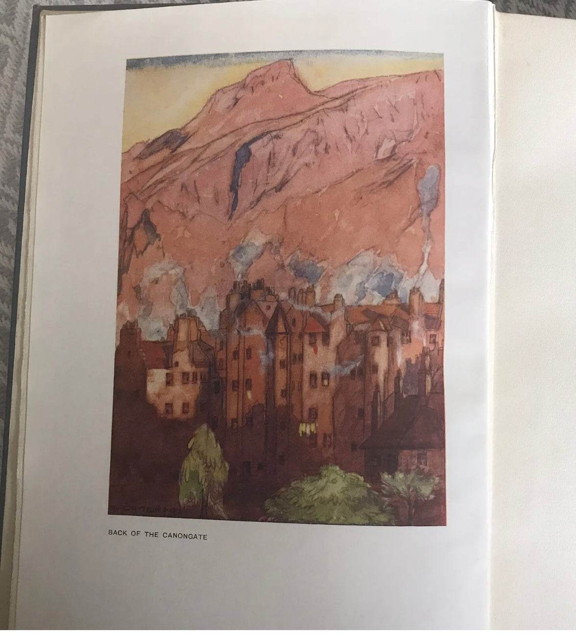 1929*1st* Haunting Edinburgh - Flora Grierson(Katharine Cameron Illust) Bodley Head - Honeyburn Books (UK)