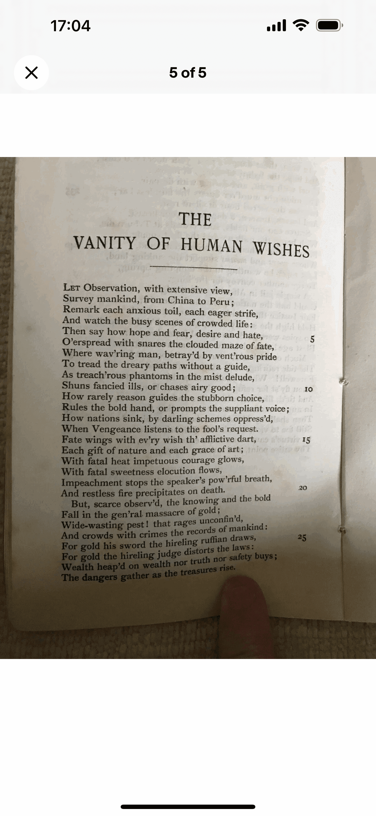 1930’s Samuel Johnson - London & Vanity Of Human Wishes( Blackie & Son) - Honeyburn Books (UK)