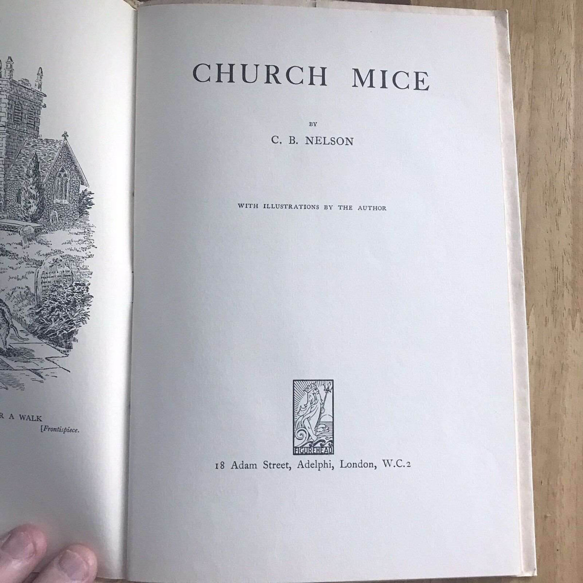 1931*1st* Church Mice/Mrs Cluckabiddy’s Friends - Charles Burrard Nelson(Figureh - Honeyburn Books (UK)