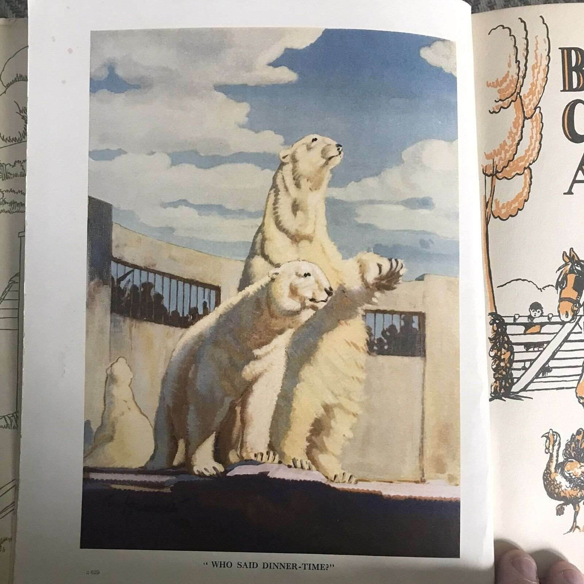 1933 Blackie’s Children’s Annual(Cicely Mary Barker, HM Brock, Harry Rountree Et - Honeyburn Books (UK)