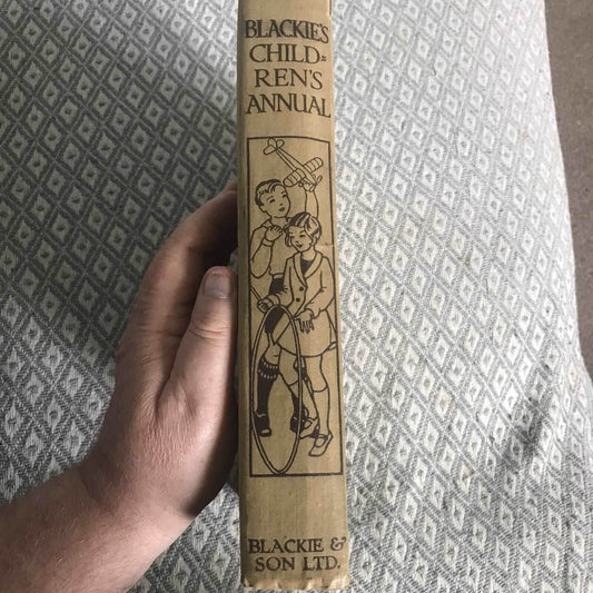 1933 Blackie’s Children’s Annual(Cicely Mary Barker, HM Brock, Harry Rountree Et - Honeyburn Books (UK)