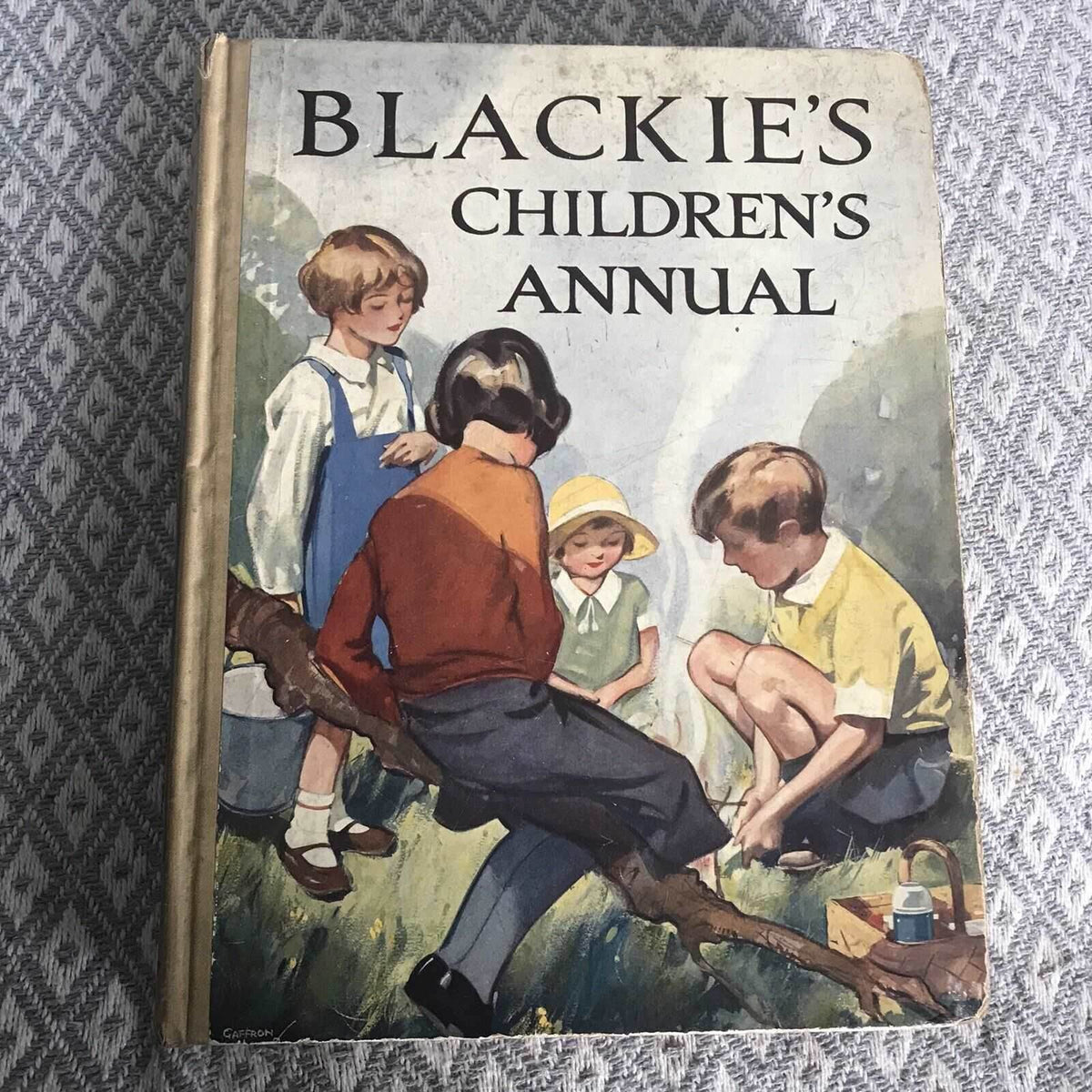 1933 Blackie’s Children’s Annual(Cicely Mary Barker, HM Brock, Harry Rountree Et - Honeyburn Books (UK)