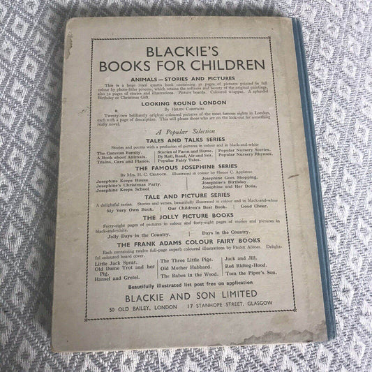 1938*v.rare* Delightful! Annual Published By Blackie - Honeyburn Books (UK)