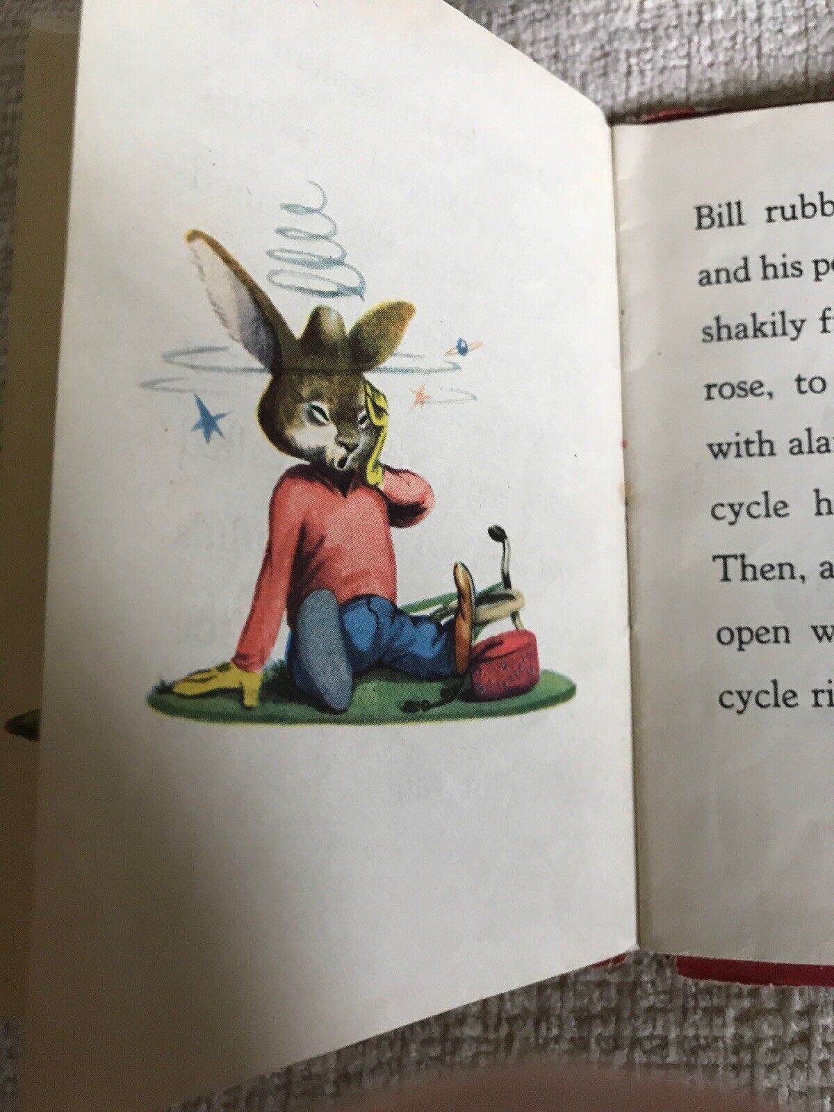 1940s Billy The Bunny Book by Patience Powell - Perry Colour Books - Honeyburn Books (UK)