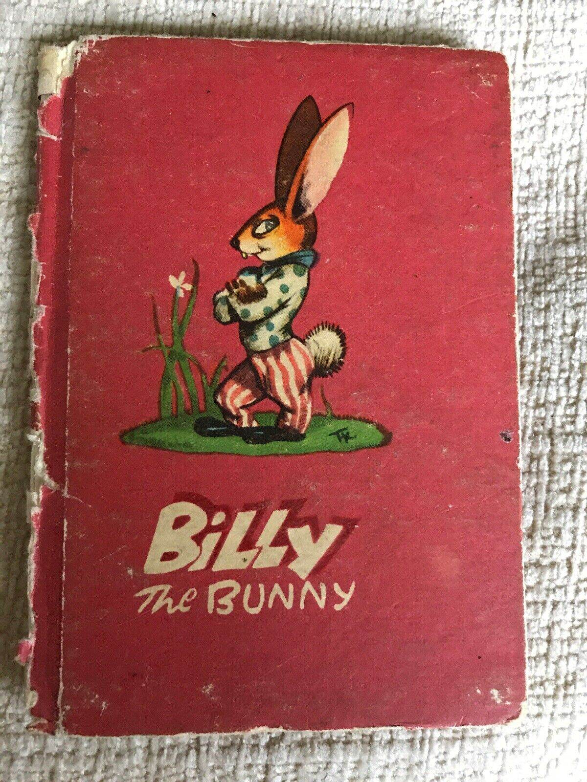 1940s Billy The Bunny Book by Patience Powell - Perry Colour Books - Honeyburn Books (UK)
