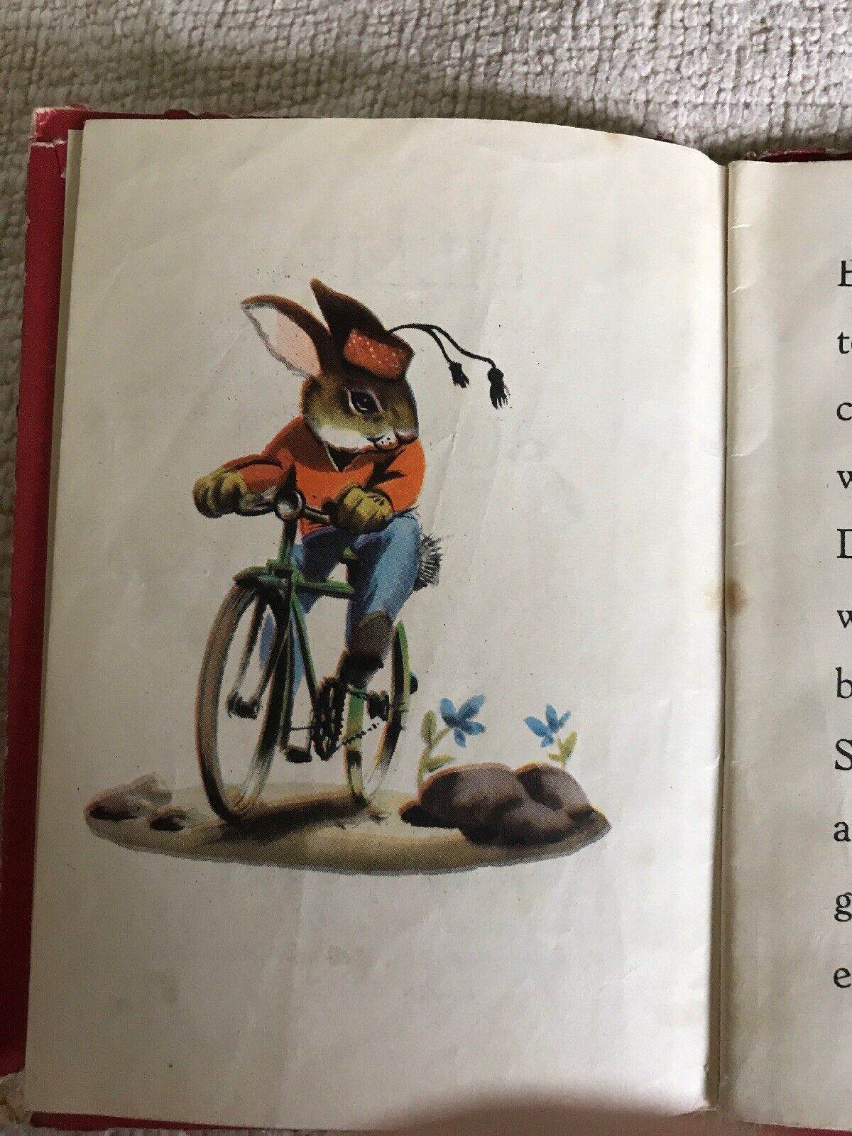 1940s Billy The Bunny Book by Patience Powell - Perry Colour Books - Honeyburn Books (UK)