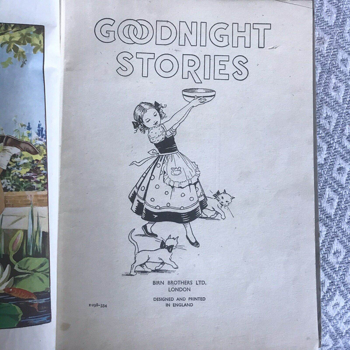 1940s Goodnight Stories by Birn Brothers Publisher - Classic Bedtime Tales - Honeyburn Books (UK)