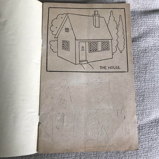 1940’s Home & Street Drawing Book (unused Most Parts) - Honeyburn Books (UK)