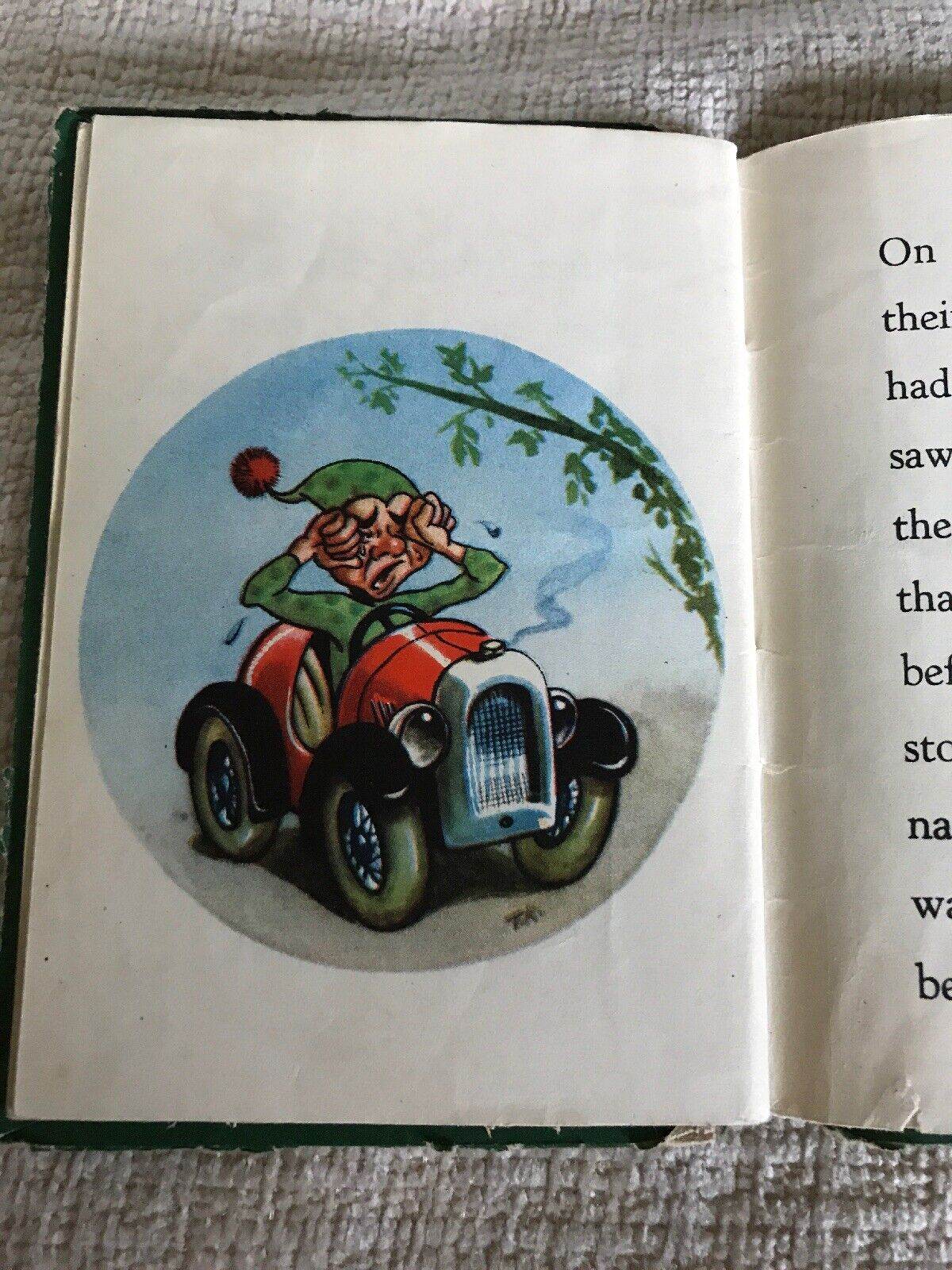1940s Hubert The Hare Book by Patience Powell (Perry Colour Books) - Honeyburn Books (UK)