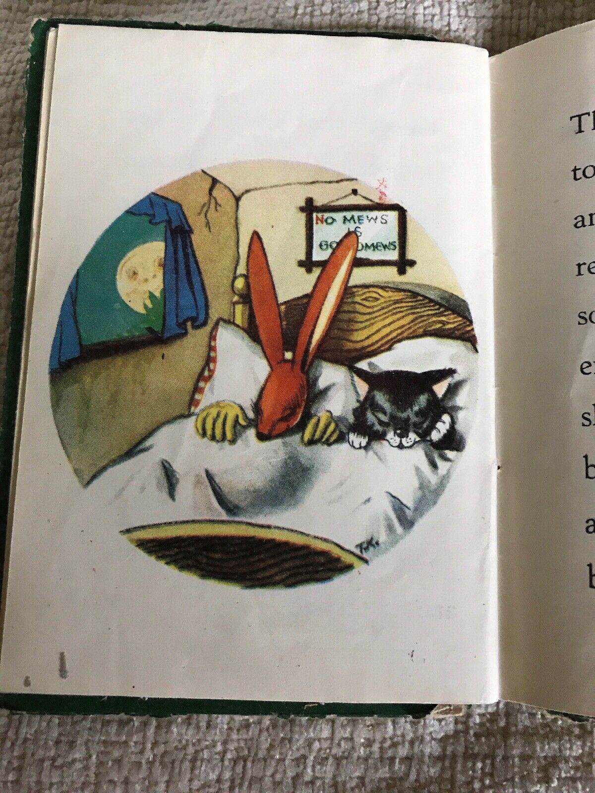 1940s Hubert The Hare Book by Patience Powell (Perry Colour Books) - Honeyburn Books (UK)