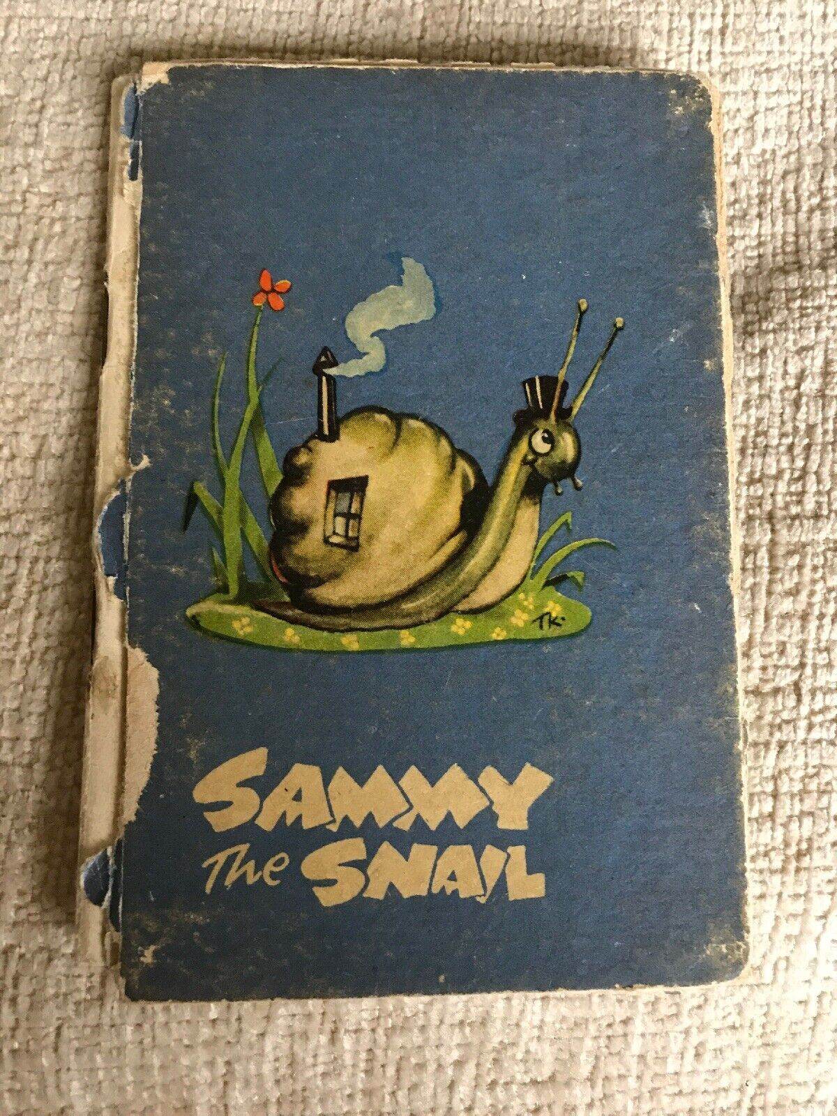 1940s Sammy The Snail Peekobook by Patience Powell - Perry Colour Books - Honeyburn Books (UK)