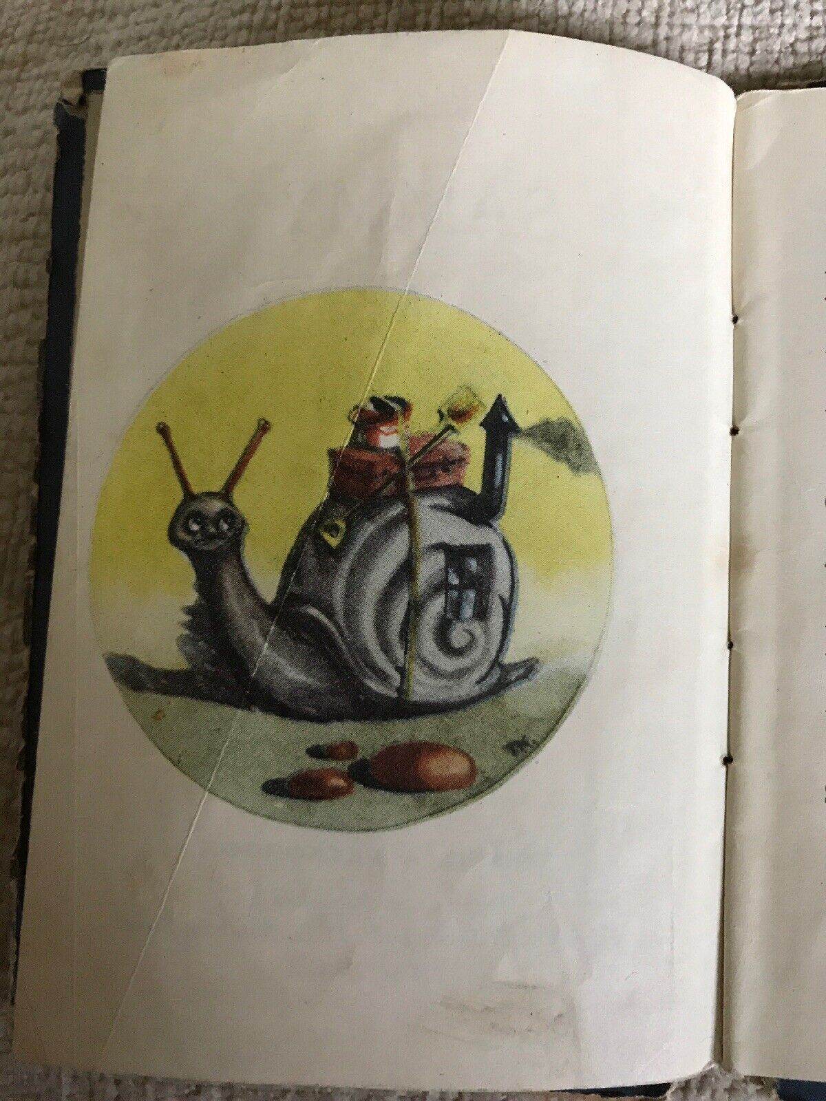 1940s Sammy The Snail Peekobook by Patience Powell - Perry Colour Books - Honeyburn Books (UK)