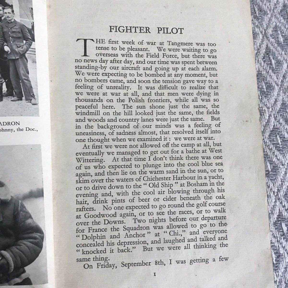 1941 Fighter Pilot Campaign France - A Personal Record of the 1939-1940 Conflict by B. T. - Honeyburn Books (UK)