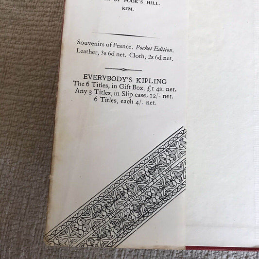 1941 Puck Of Pook’s Hill - Rudyard Kipling(MacMillan) - Honeyburn Books (UK)