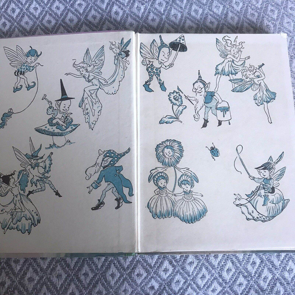 1943 Pixieland Stories & Rhymes - Birn Brothers - Honeyburn Books (UK)