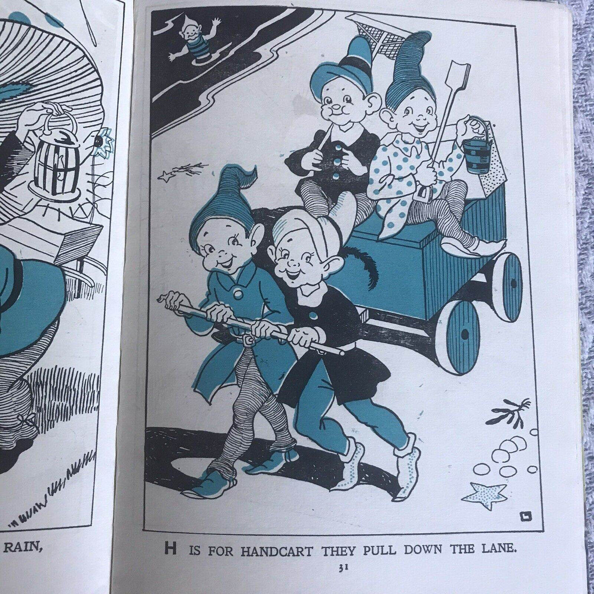 1943 Pixieland Stories & Rhymes - Birn Brothers - Honeyburn Books (UK)