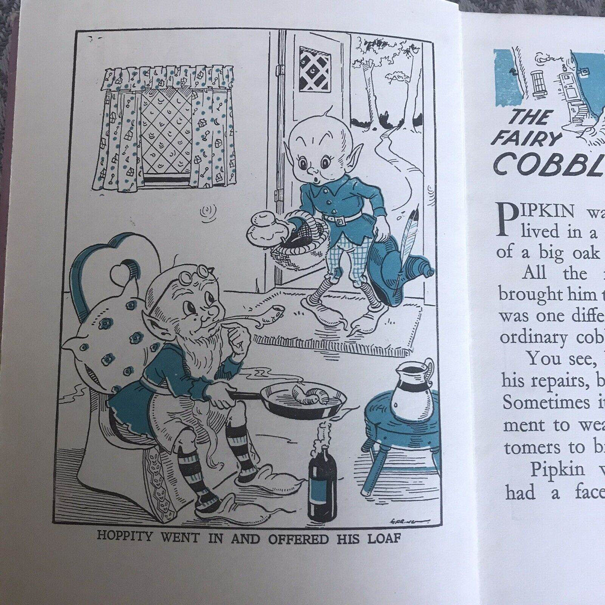 1943 Pixieland Stories & Rhymes - Birn Brothers - Honeyburn Books (UK)