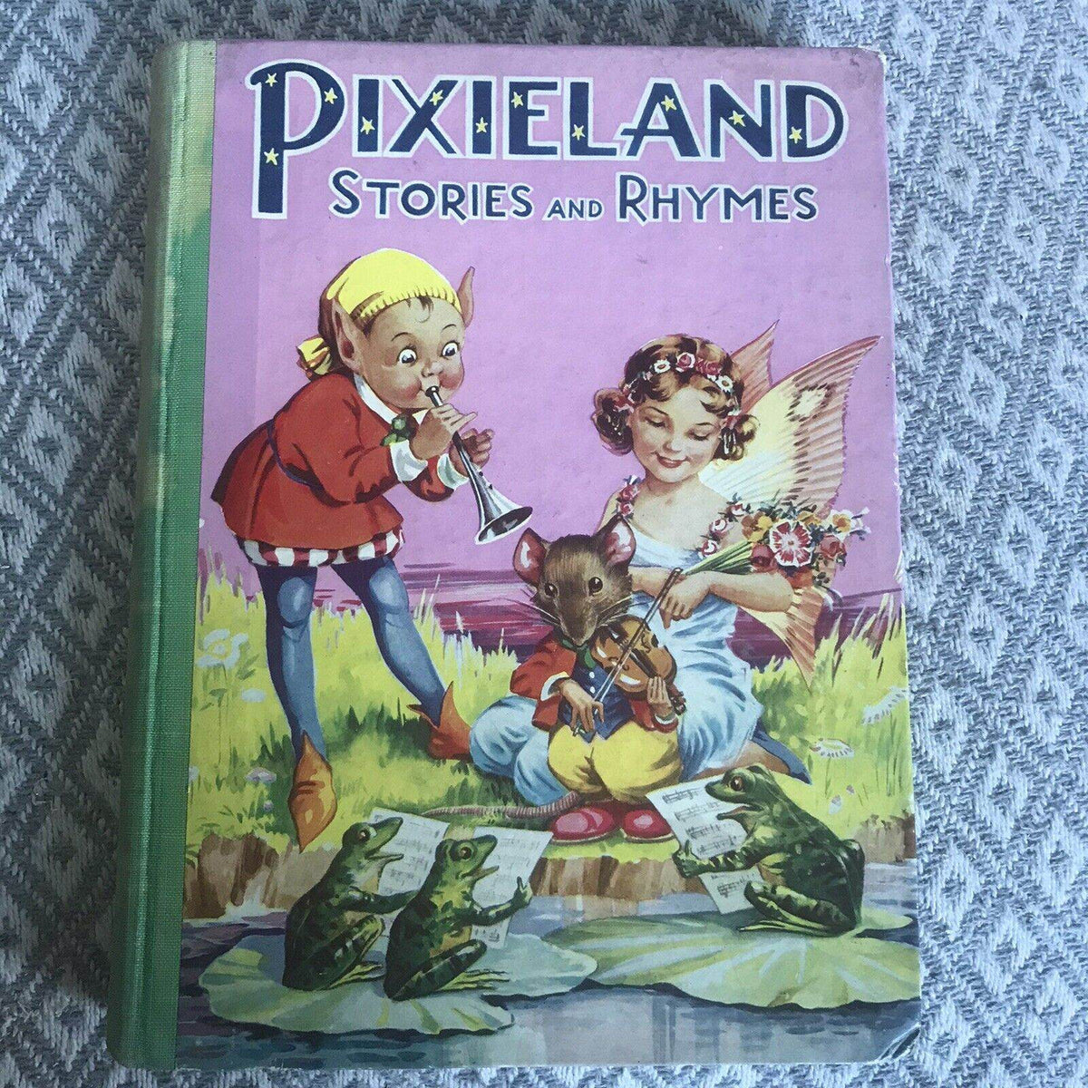 1943 Pixieland Stories & Rhymes - Birn Brothers - Honeyburn Books (UK)