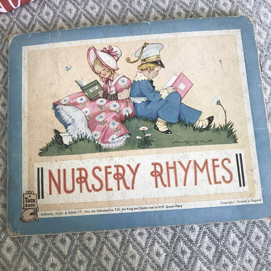 1946 Nursery Rhymes - Anne Rochester Illust(Raphael Tuck & Sons Ltd) - Honeyburn Books (UK)
