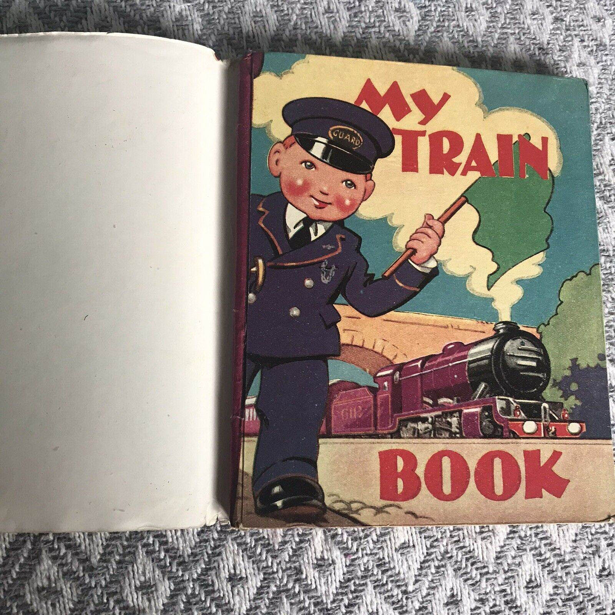 1948*1st* My Train Book - Sandle Brothers Ltd Hb D/J - Honeyburn Books (UK)