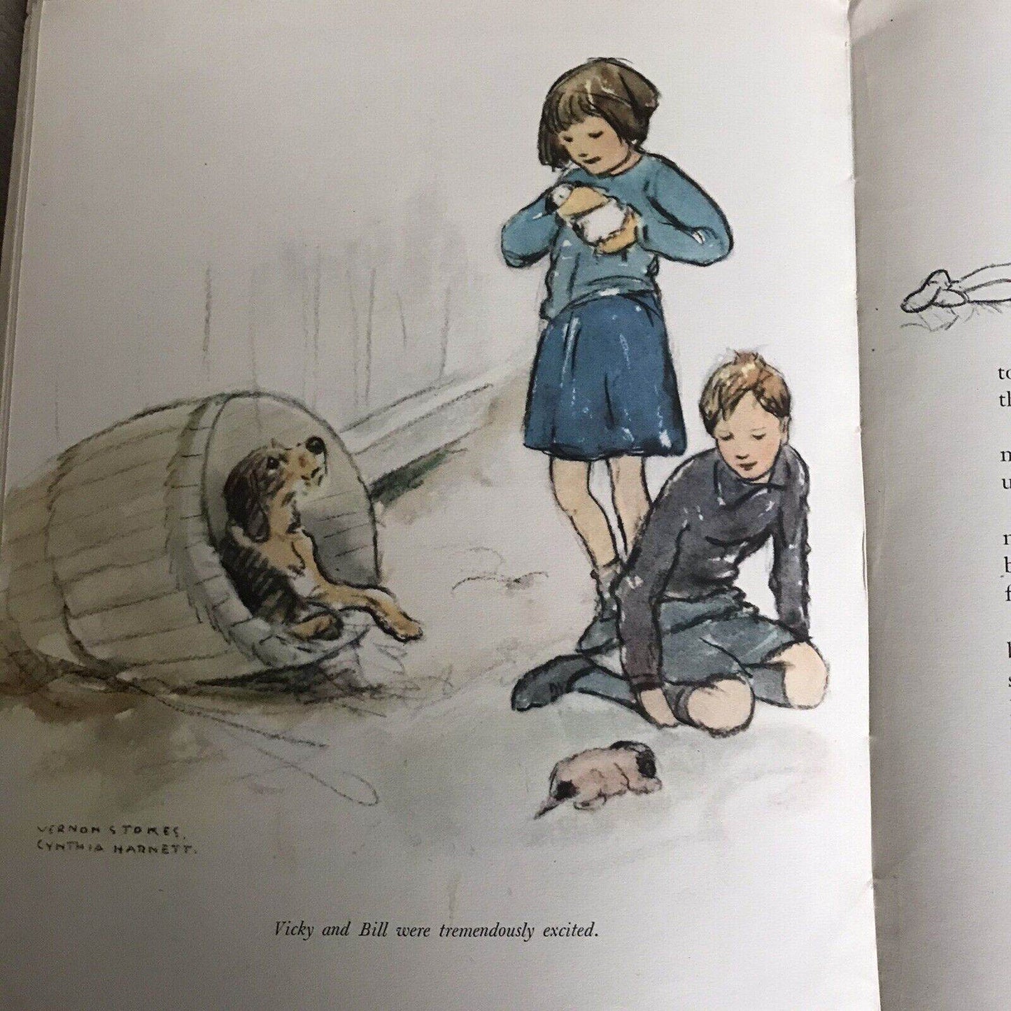 1948 Mudlarks Book by Vernon Stokes & Cynthia Harnett - Collins Edition - Honeyburn Books (UK)