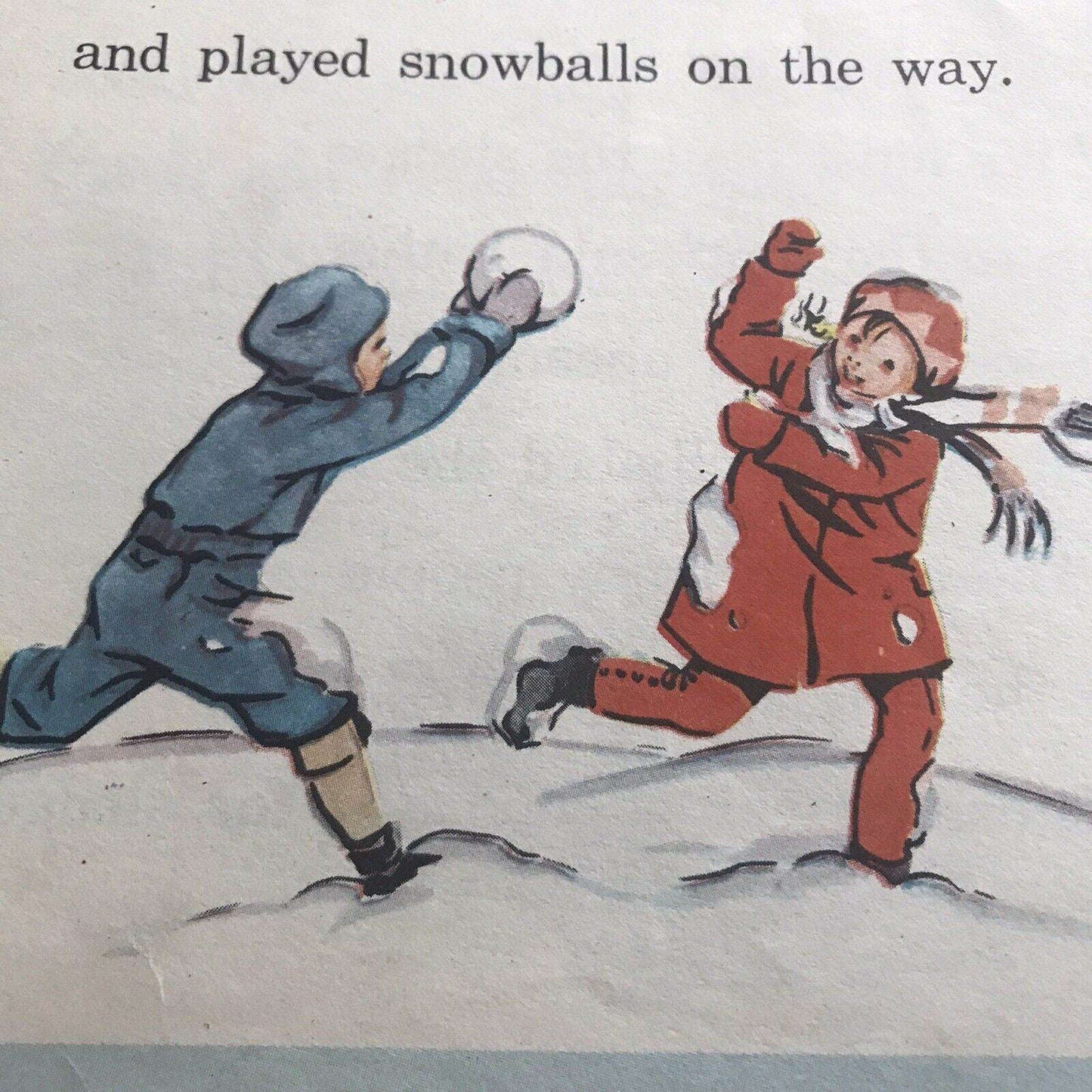 Janet and John Book 4 by Mabel O’Donnell & Rona Munro - 1950 Edition - Honeyburn Books (UK)