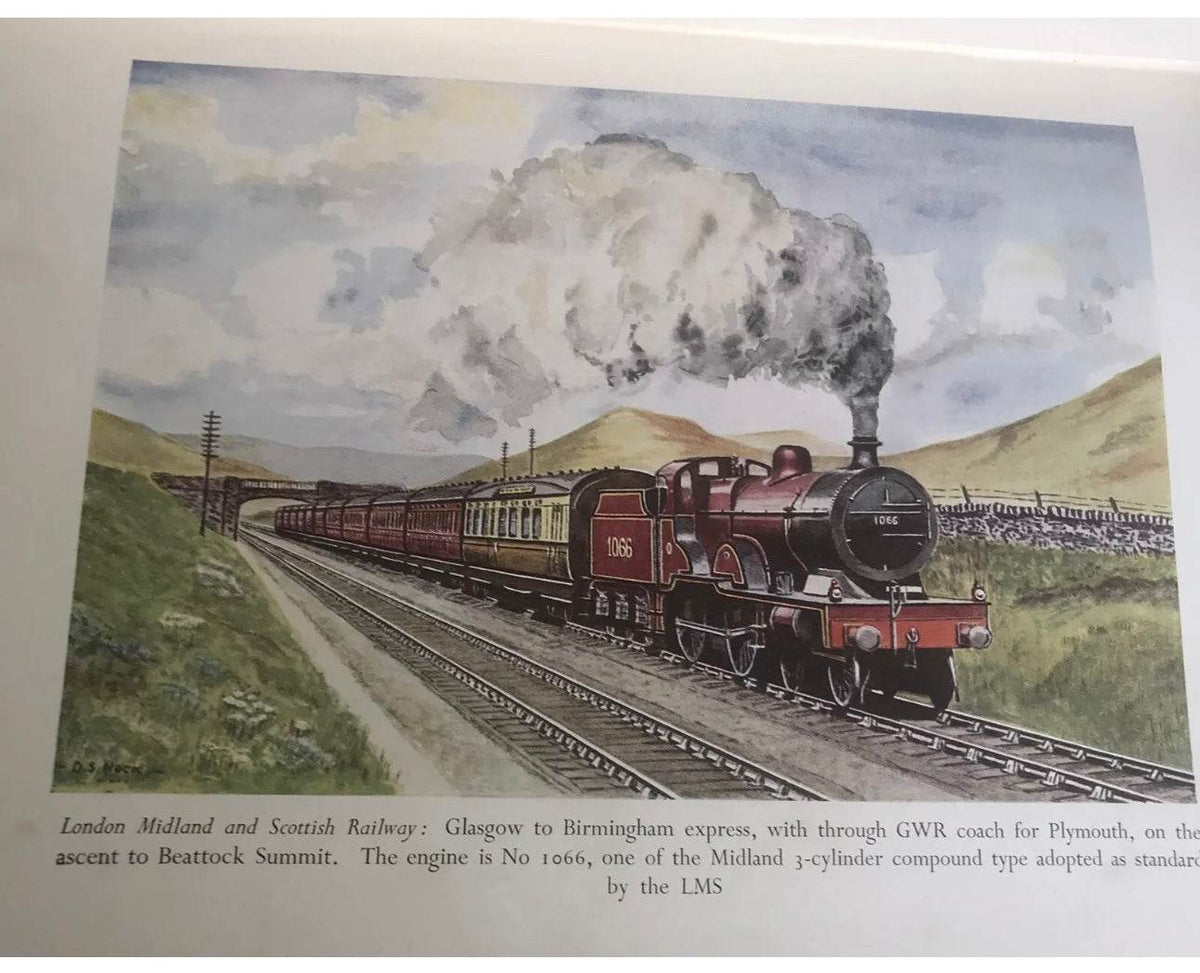 1950 Scottish Railways - O.S. Nock (Thomas Nelson & Son) - Honeyburn Books (UK)