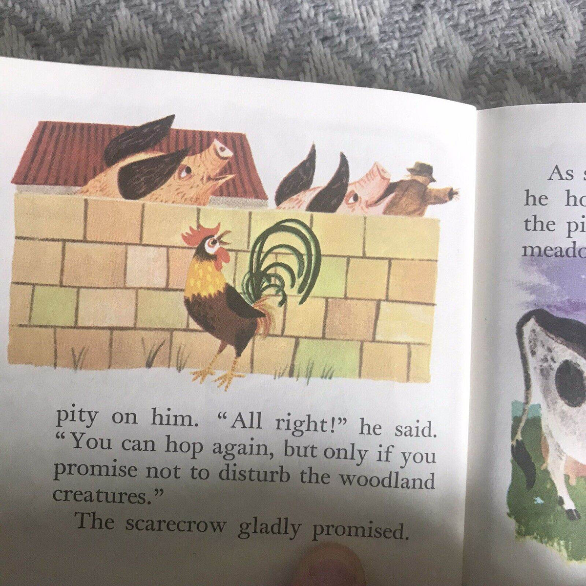 1950 The Naughty Scarecrow(Pixie Book) Stewart Greenhalgh (Collins) - Honeyburn Books (UK)
