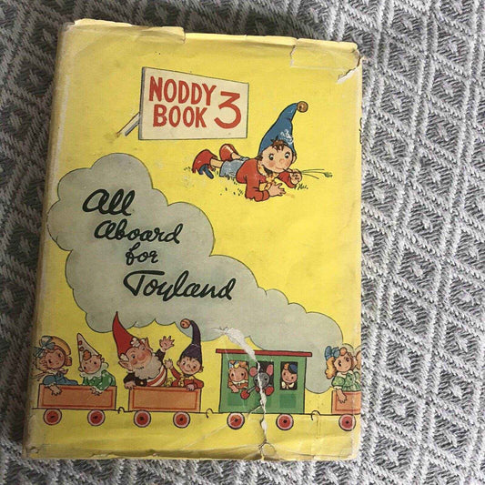 1951 Noddy and His Car Book 3 - Enid Blyton (Beek Illust) Sampson Low Marst - Honeyburn Books (UK)