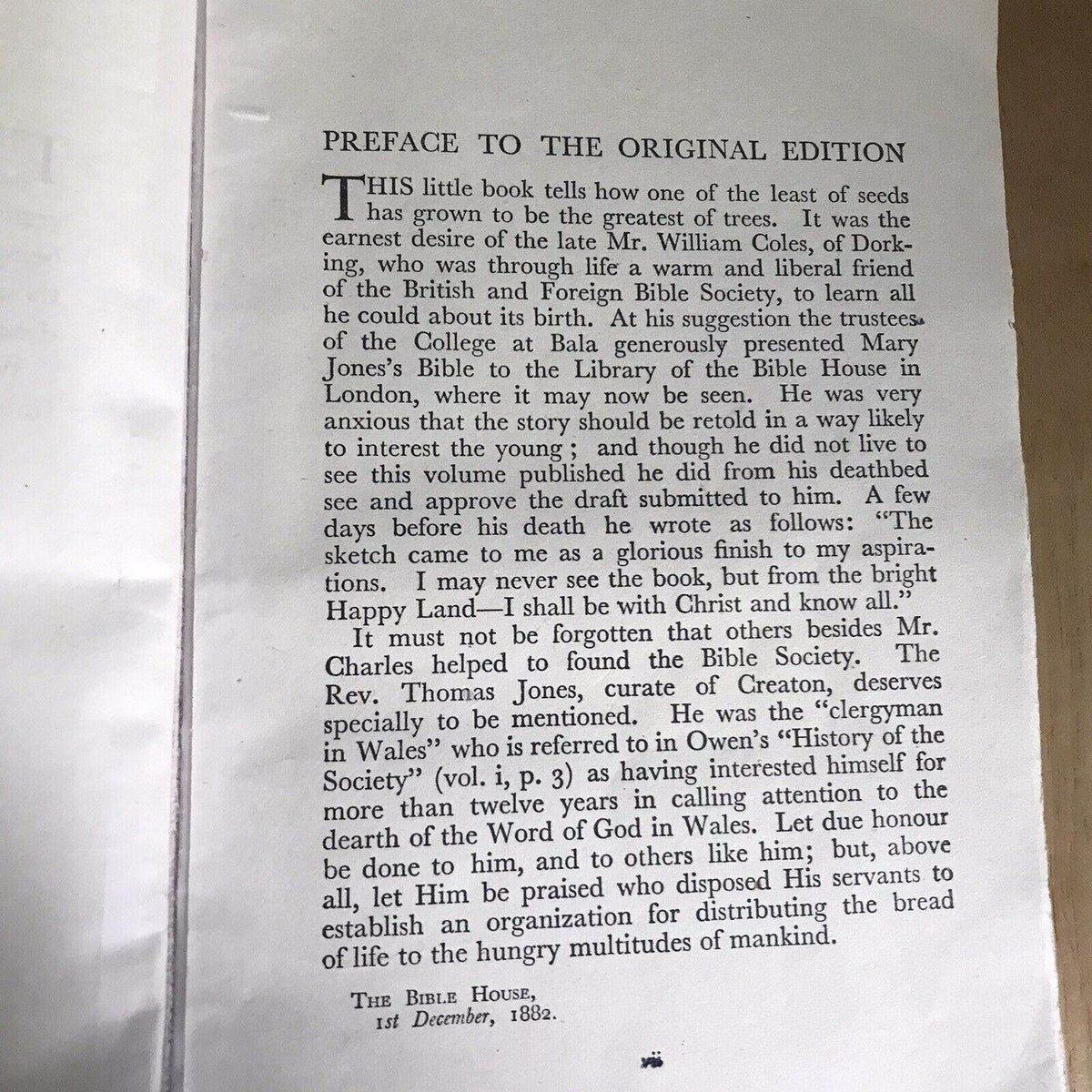 1951 Mary Jones & Her Bible (Bible Society) - Honeyburn Books (UK)