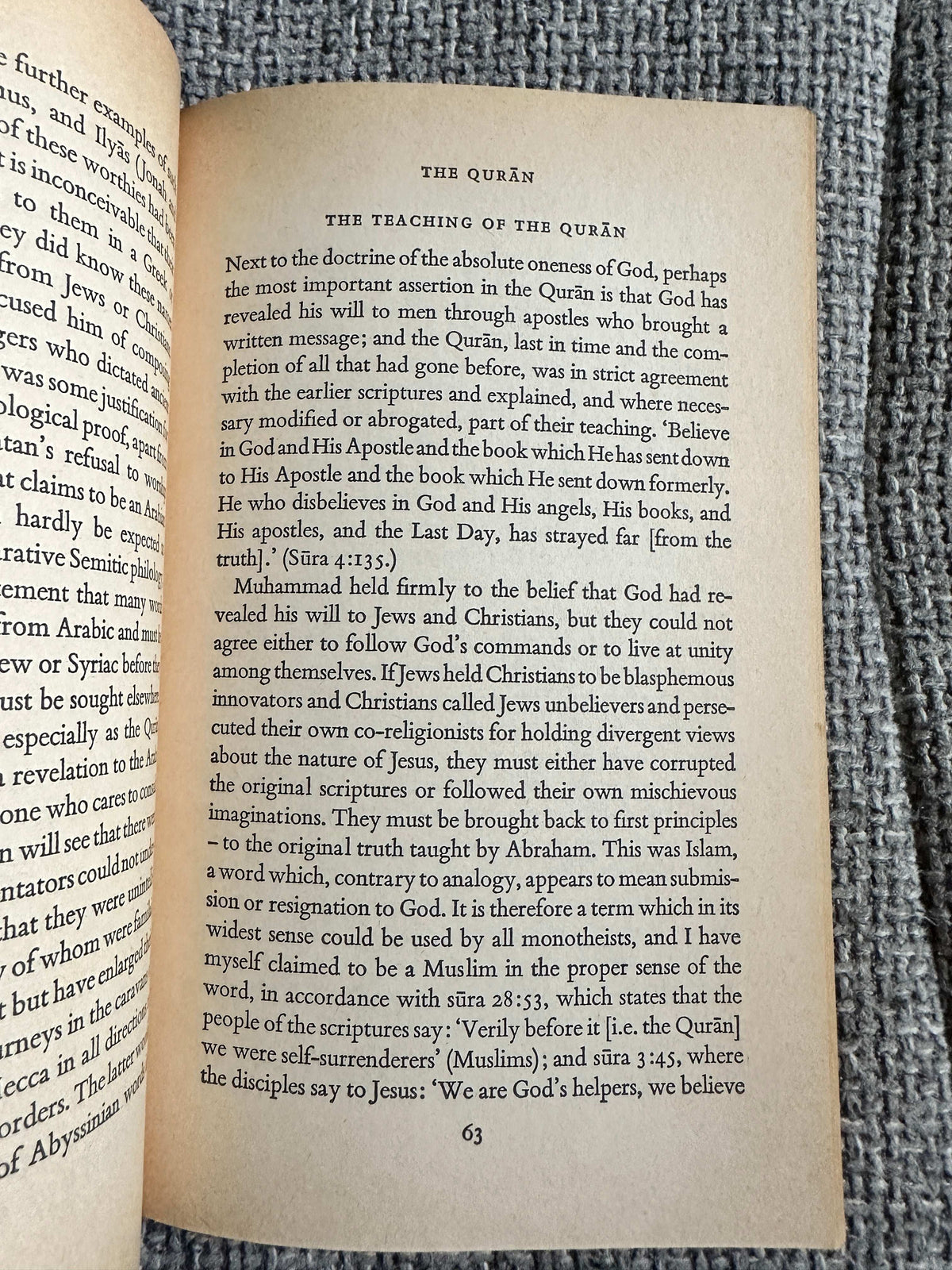 1969 Penguin Pelican Original rare books featuring The Quran with teachings on God's nature and guidance for believers