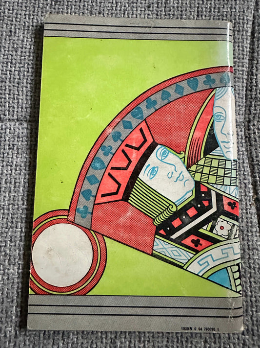 Cover of the 1972 ACOL system guide by Honeyburn Books featuring colorful playing card graphics