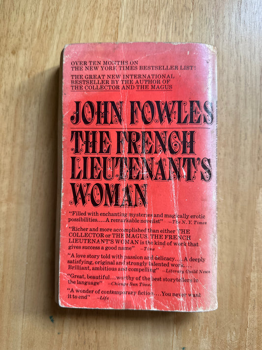 1970 The French Lieutenants Woman - John Fowles (Signet) - Honeyburn Books (UK)